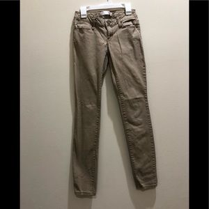 Girls Tan jeans pants. No Boundaries size 1